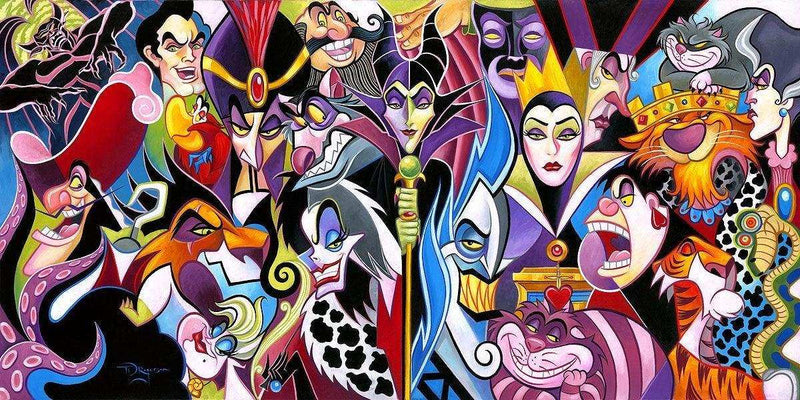 Disney Limited Edition: All Their Wicked Ways - Choice Fine Art