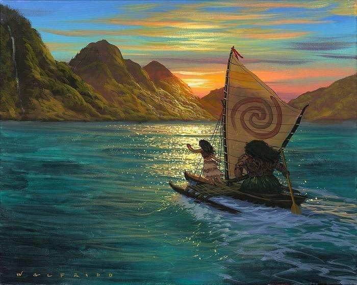 Disney Limited Edition: Sailing Into The Sun - Choice Fine Art