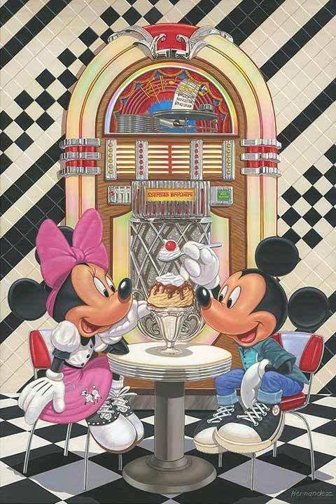 Disney Limited Edition: Sundae For Two - Choice Fine Art