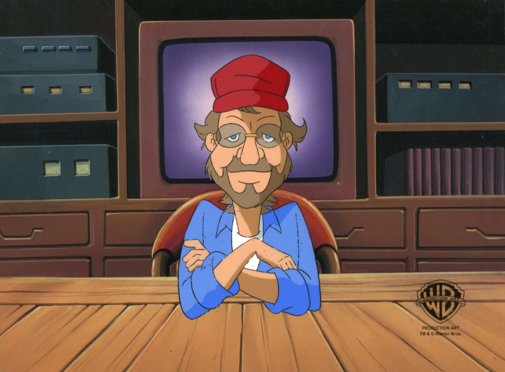 Freakazoid Original Production Cel on Original Production Background: Steven Spielberg - Choice Fine Art