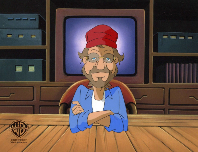 Freakazoid Original Production Cel with Matching Drawing: Steven Spielberg - Choice Fine Art