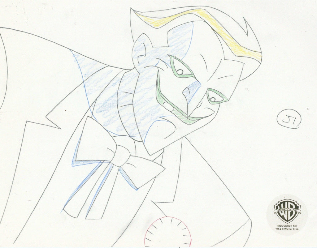 Justice League Original Production Drawing: Joker - Choice Fine Art