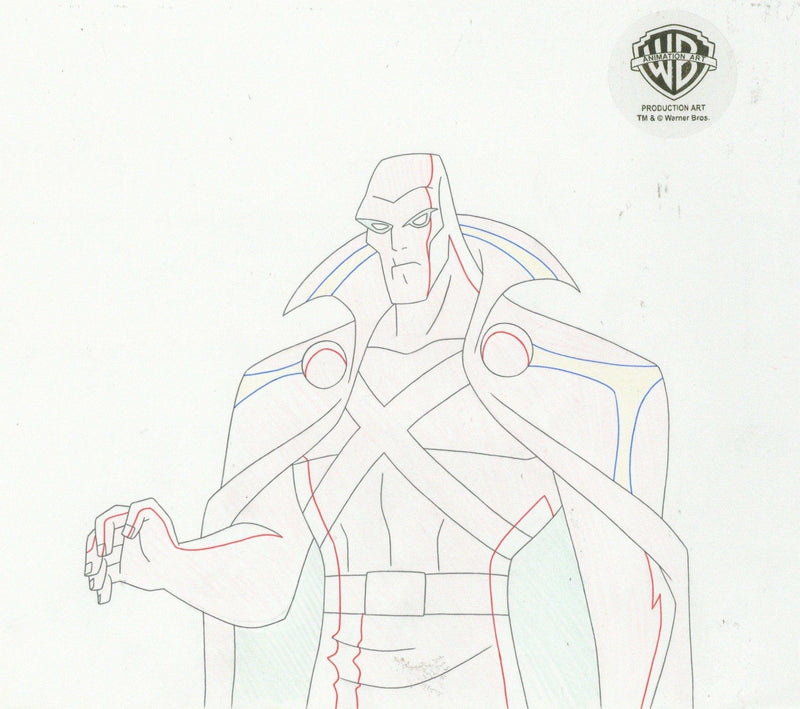 Justice League Original Production Drawing: Martian Manhunter - Choice Fine Art