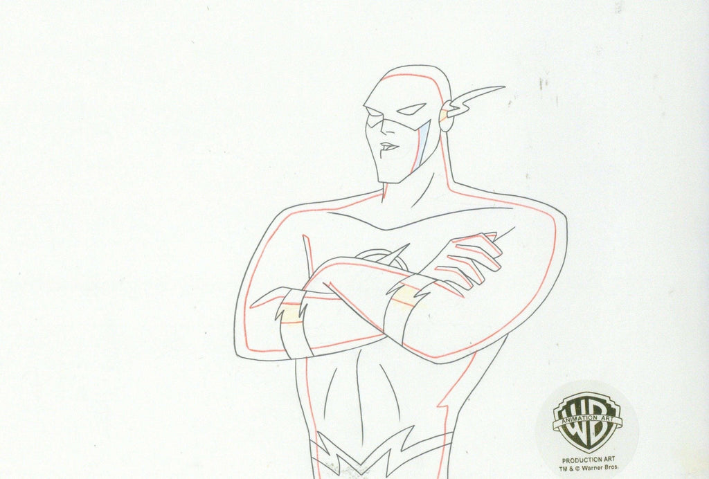 Justice League Original Production Drawing: The Flash - Choice Fine Art