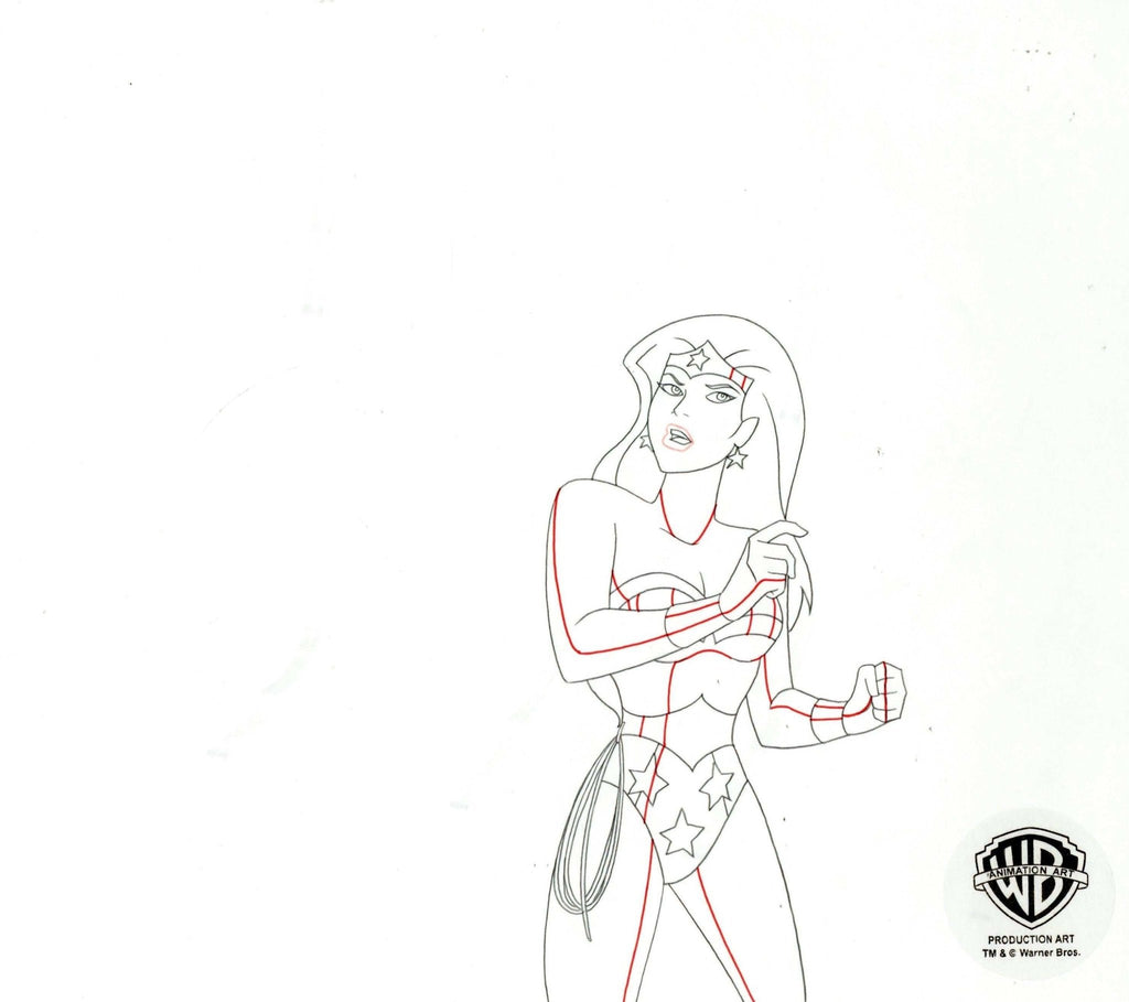 Justice League Original Production Drawing: Wonder Woman - Choice Fine Art