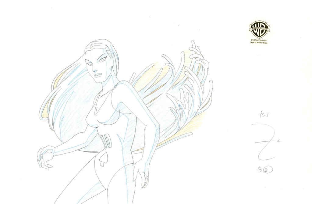 Justice League Unlimited Original Production Drawing: Ten - Choice Fine Art