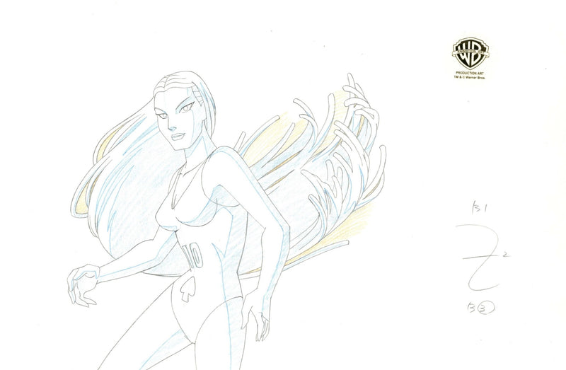 Justice League Unlimited Original Production Drawing: Ten - Choice Fine Art