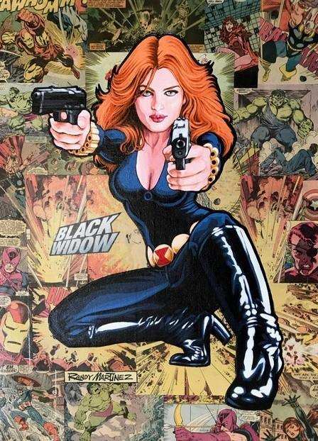 Legacy Collection Original: Black Widow - Choice Fine Art