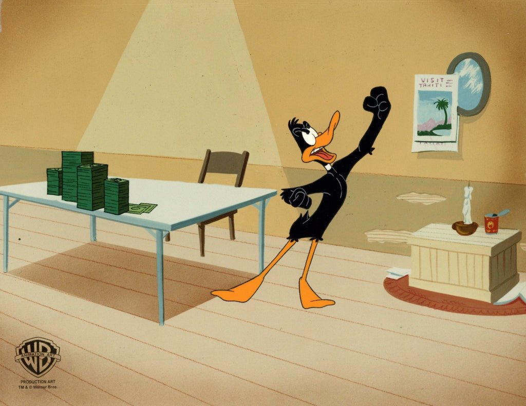 Looney Tunes Original Production Cel: Daffy Duck - Choice Fine Art