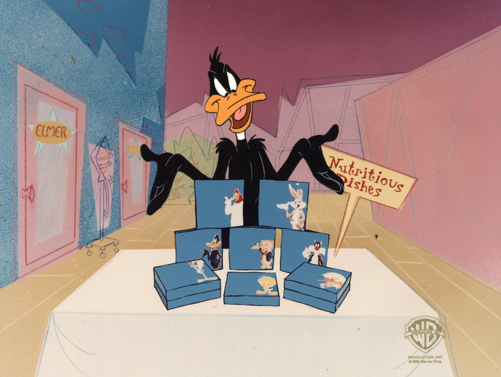 Looney Tunes Original Production Cel: Daffy Duck - Choice Fine Art