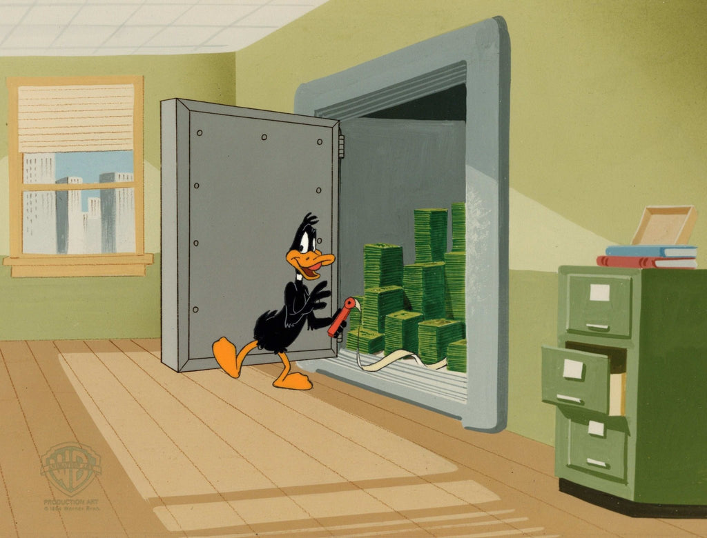 Looney Tunes Original Production Cel: Daffy Duck - Choice Fine Art