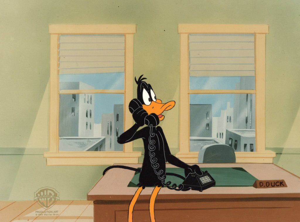 Looney Tunes Original Production Cel: Daffy Duck - Choice Fine Art