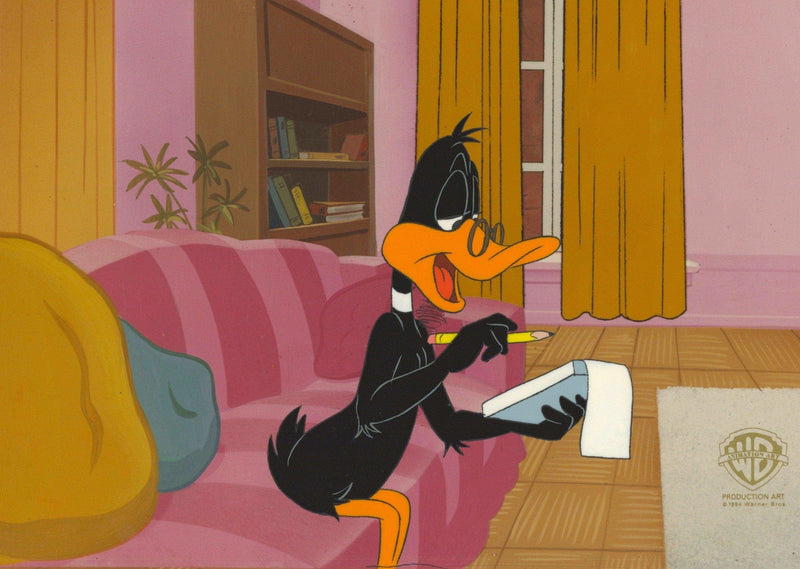 Looney Tunes Original Production Cel: Daffy Duck - Choice Fine Art