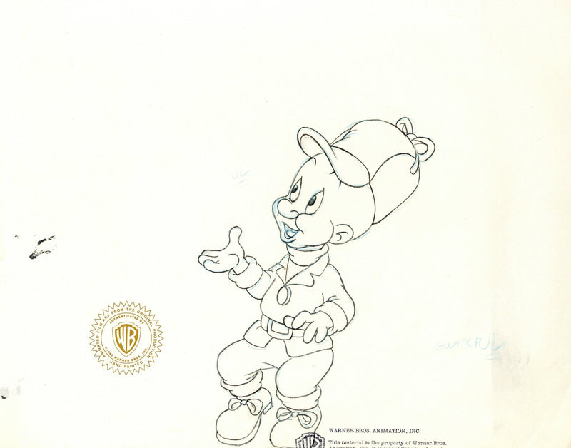 Looney Tunes Original Production Drawing: Elmer Fudd - Choice Fine Art