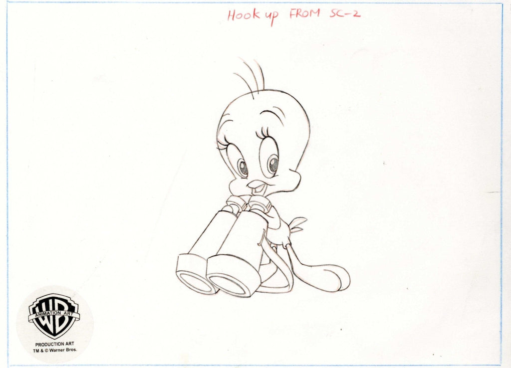 Looney Tunes Original Production Drawing: Tweety Bird - Choice Fine Art
