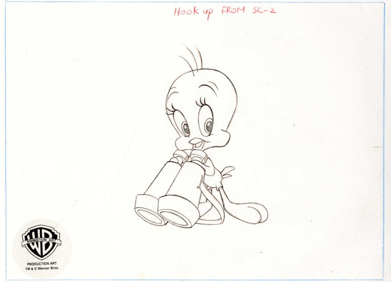 Looney Tunes Original Production Drawing: Tweety Bird - Choice Fine Art