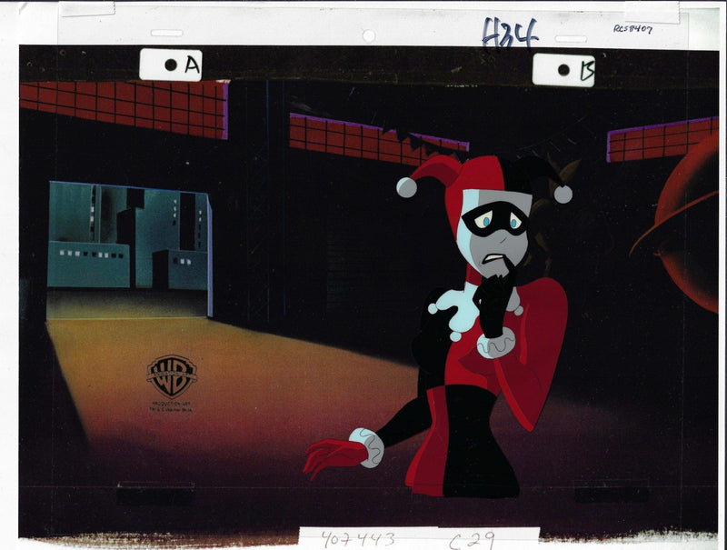 New Adventures Of Batman Production Cel: Harley Quinn - Choice Fine Art