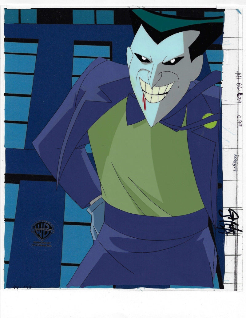 New Adventures Of Batman Production Cel: Joker - Choice Fine Art