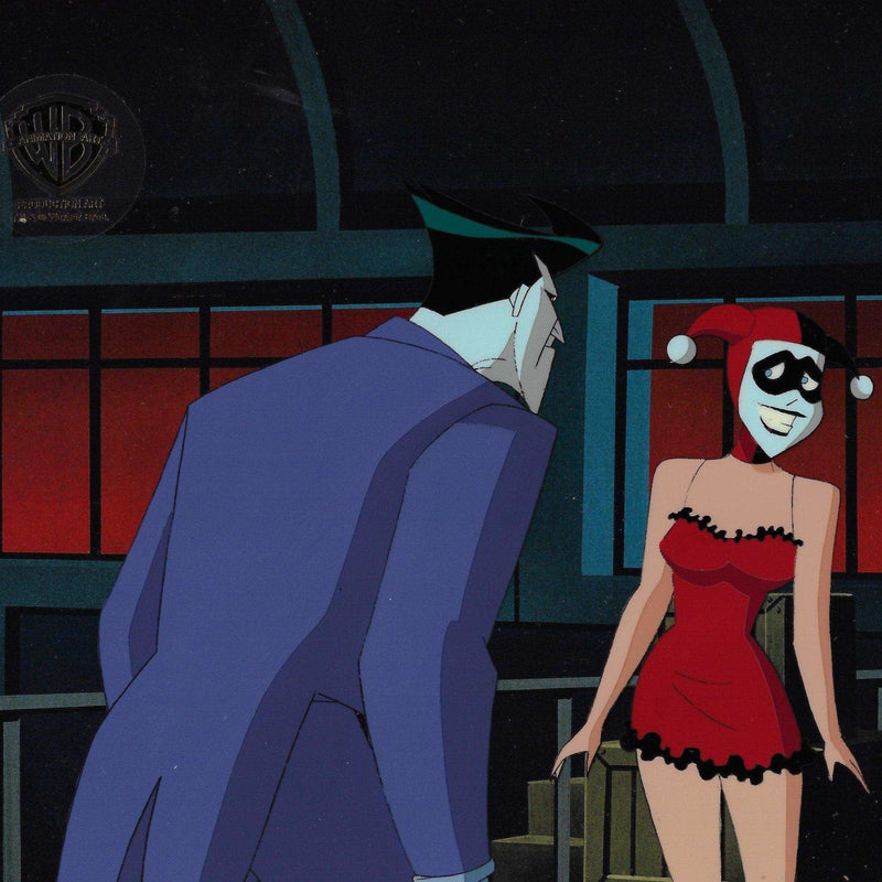 New Adventures Of Batman Production Cel: Joker And Harley Quinn - Choice Fine Art