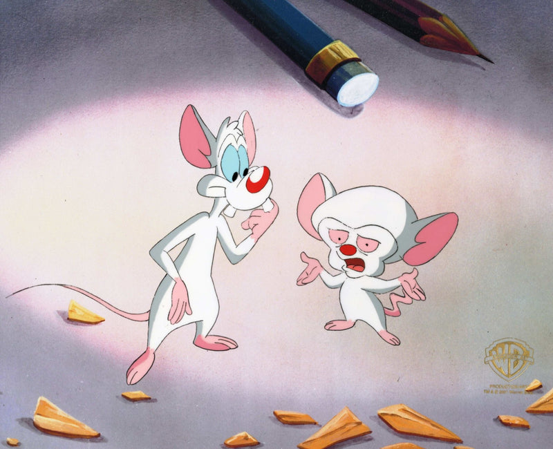 Pinky And The Brain Original Production Cel: Pinky and Brain - Choice Fine Art