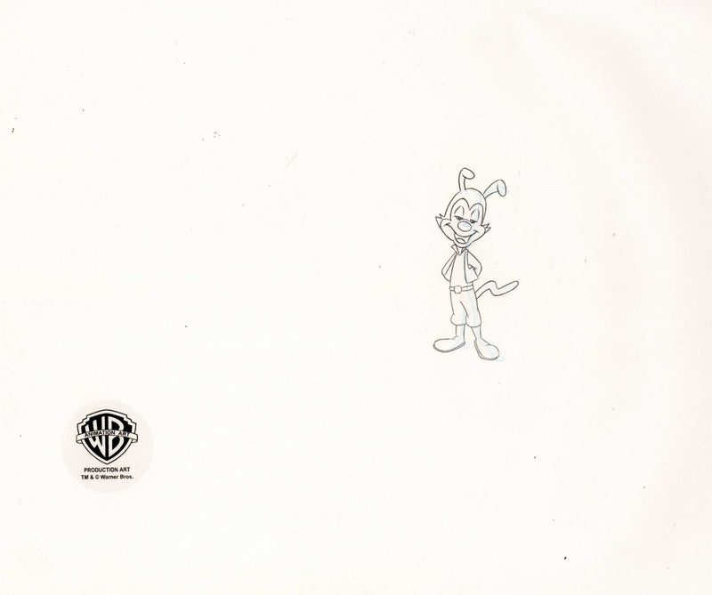 Pinky And The Brain Original Production Cel with Matching Drawing: Yak Soho, Chewbooboo, and Flabby the Butt - Choice Fine Art