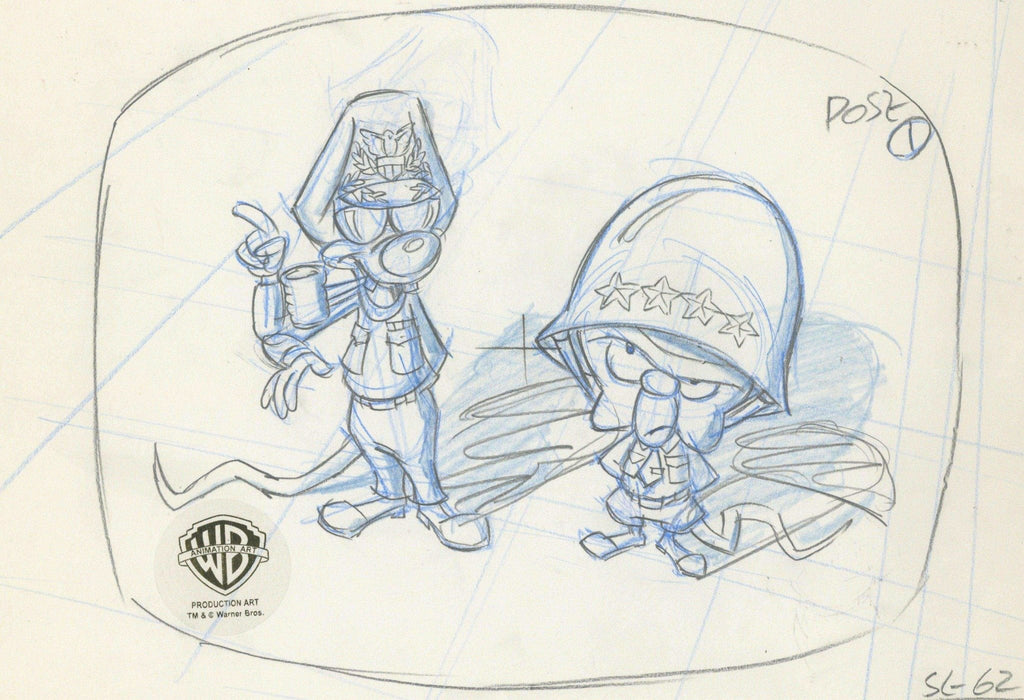 Pinky And The Brain Original Production Drawing: Pinky And Brain - Choice Fine Art