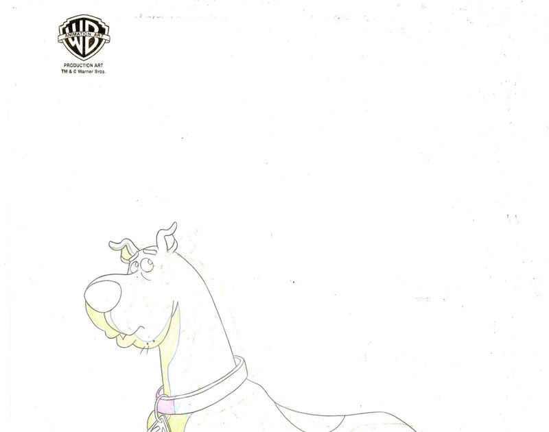 Scooby-Doo and the Witch's Ghost Original Production Cel With Matching Drawing: Scooby and Shaggy - Choice Fine Art