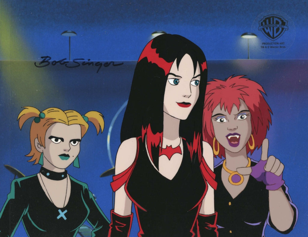 Scooby-Doo and the Witch's Ghost Original Production Cel with Matching Drawing: The Hex Girls - Choice Fine Art