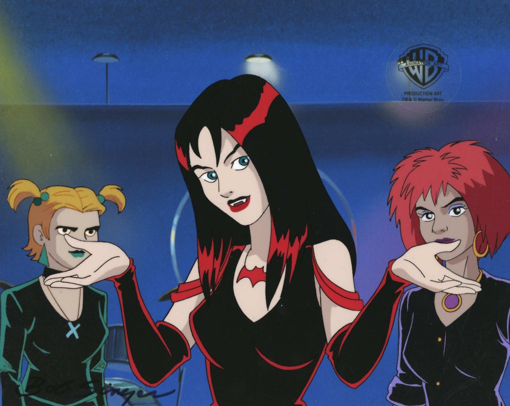 Scooby-Doo and the Witch's Ghost Original Production Cel with Matching Drawing: The Hex Girls - Choice Fine Art