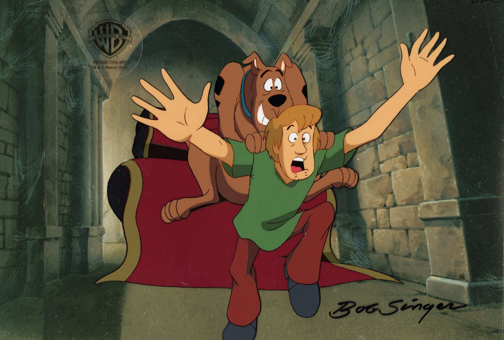 Scooby-Doo on Zombie Island Original Production Cel: Scooby and Shaggy - Choice Fine Art