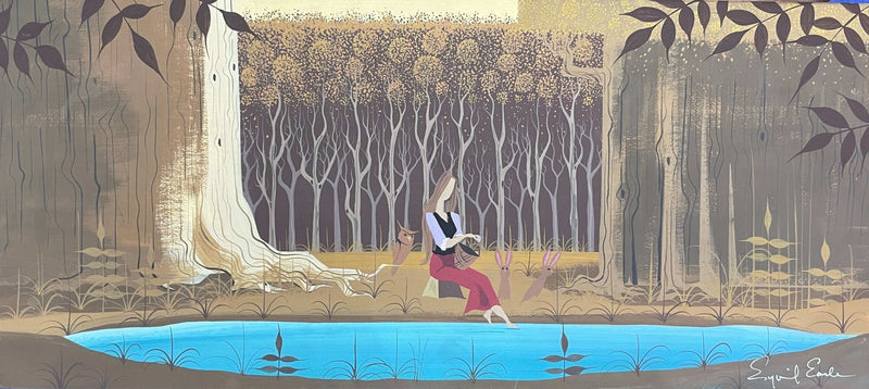 Sleeping Beauty Original Concept Painting: Briar Rose - Choice Fine Art