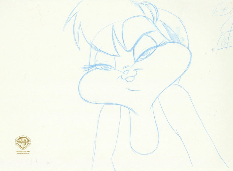 Space Jam Original Production Drawing: Lola Bunny - Choice Fine Art