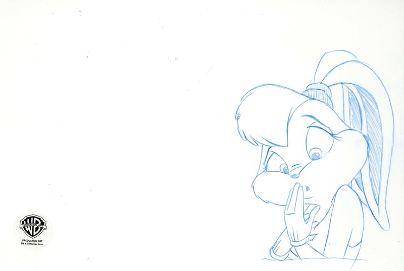 Space Jam Original Production Drawing: Lola Bunny - Choice Fine Art