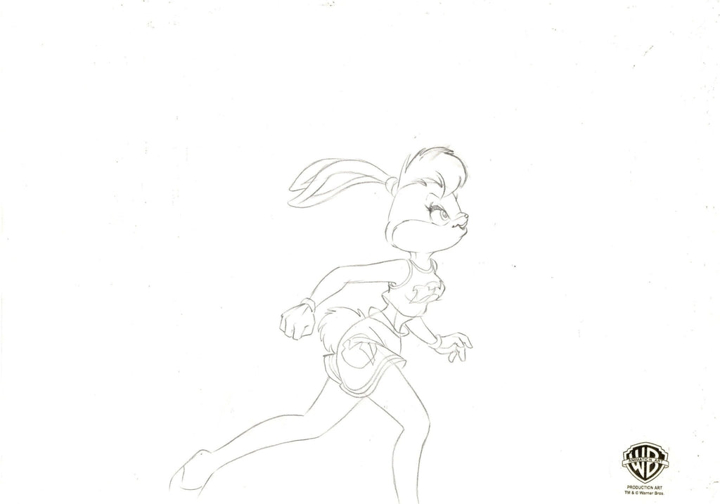 Space Jam Original Production Drawing: Lola Bunny - Choice Fine Art