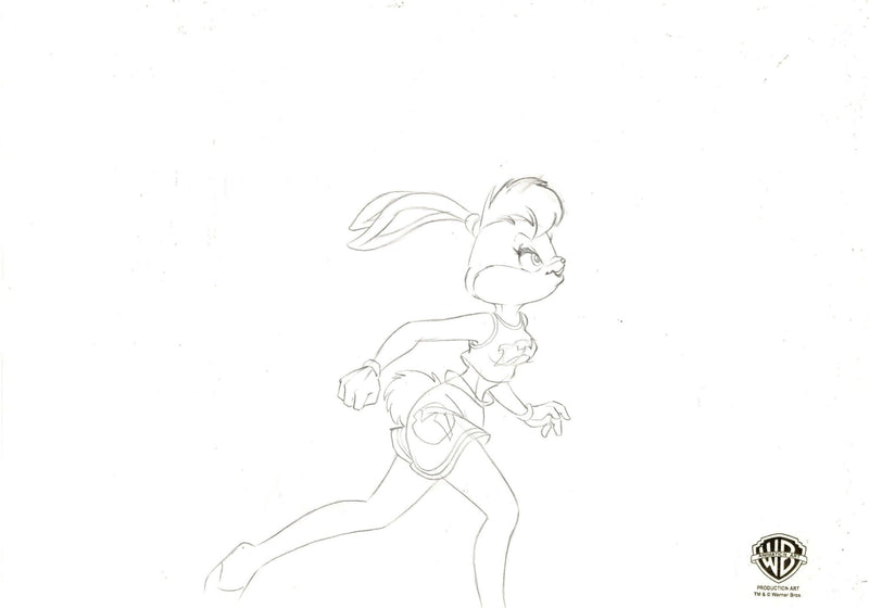 Space Jam Original Production Drawing: Lola Bunny - Choice Fine Art