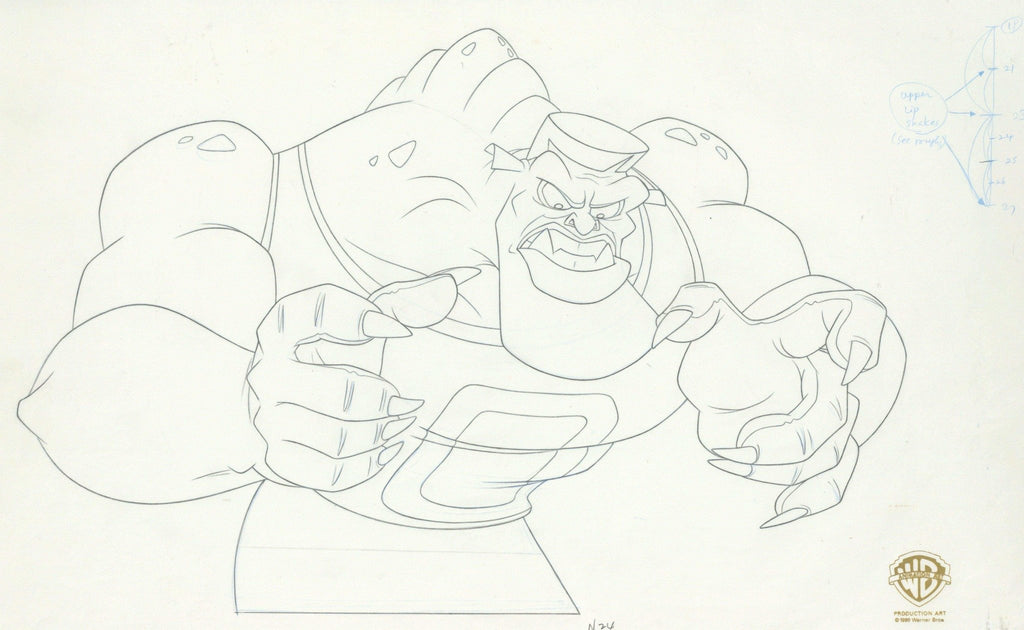 Space Jam Original Production Drawing: Monstar Bang - Choice Fine Art