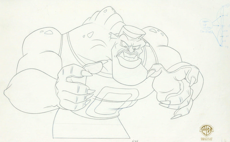 Space Jam Original Production Drawing: Monstar Bang - Choice Fine Art