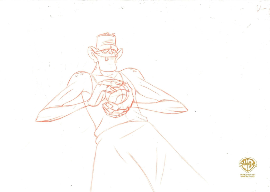 Space Jam Original Production Drawing: Monstar Blanko - Choice Fine Art