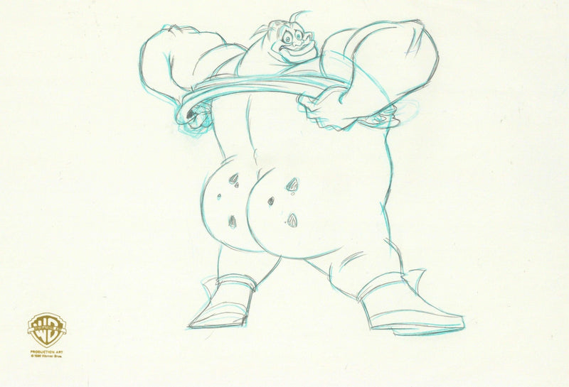 Space Jam Original Production Drawing: Monstar Pound - Choice Fine Art