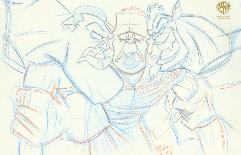 Space Jam Original Production Drawing: Monstars - Choice Fine Art