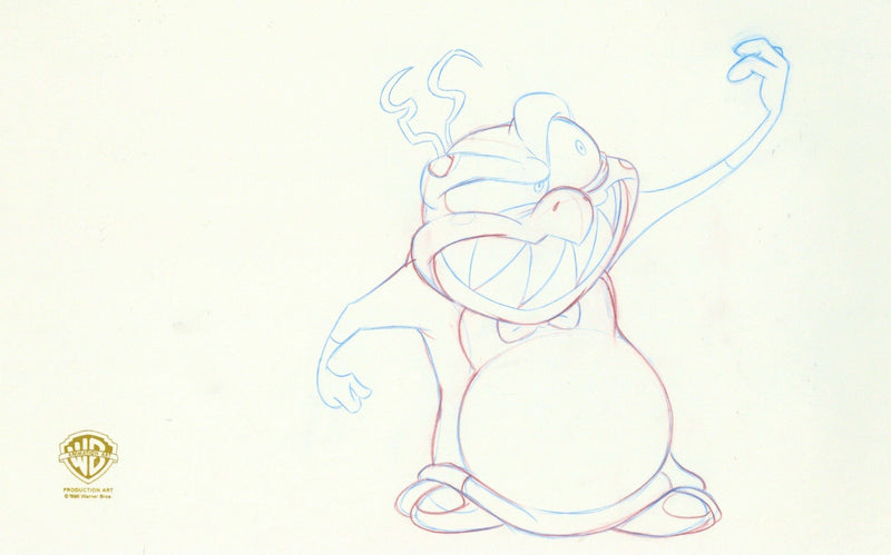Space Jam Original Production Drawing: Nerdluck Pound - Choice Fine Art
