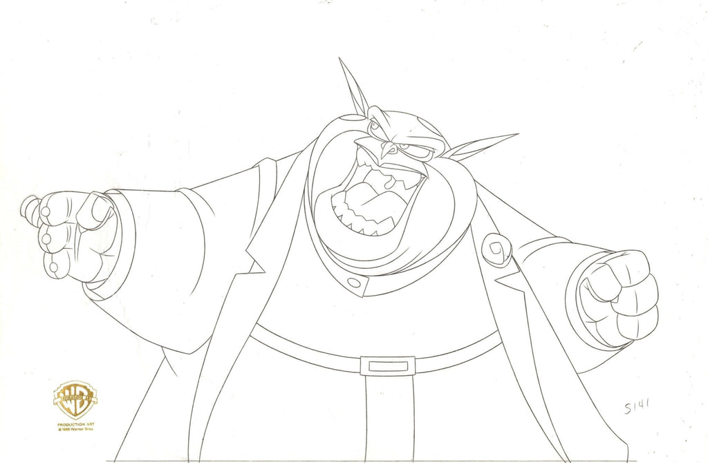 Space Jam Original Production Drawing: Swackhammer - Choice Fine Art