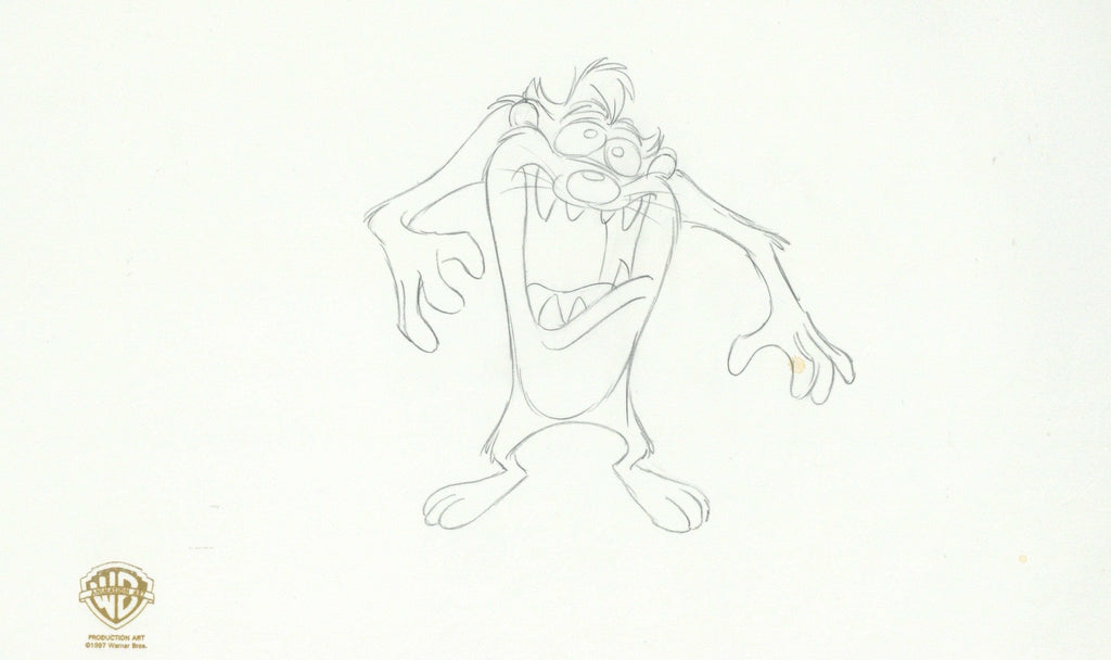 Space Jam Original Production Drawing: Taz - Choice Fine Art