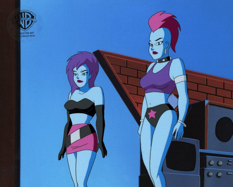 Superman the Animated Series Original Production Cel: Alien Girls - Choice Fine Art