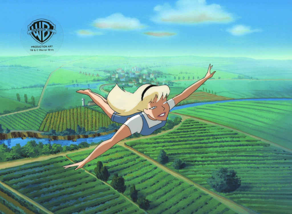 Superman the Animated Series Original Production Cel: Supergirl - Choice Fine Art