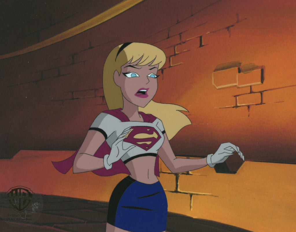Superman the Animated Series Original Production Cel: Supergirl - Choice Fine Art