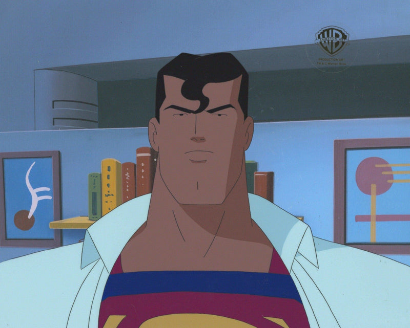 Superman the Animated Series Original Production Cel: Superman - Choice Fine Art