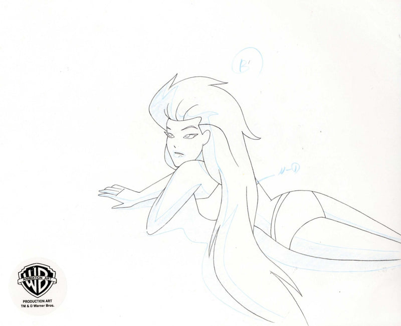 Superman the Animated Series Original Production Drawing: Volcana - Choice Fine Art