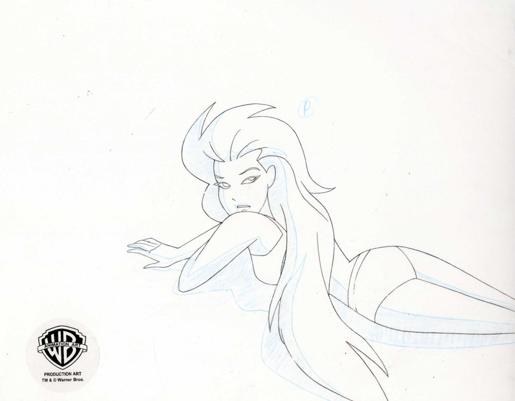 Superman the Animated Series Original Production Drawing: Volcana - Choice Fine Art