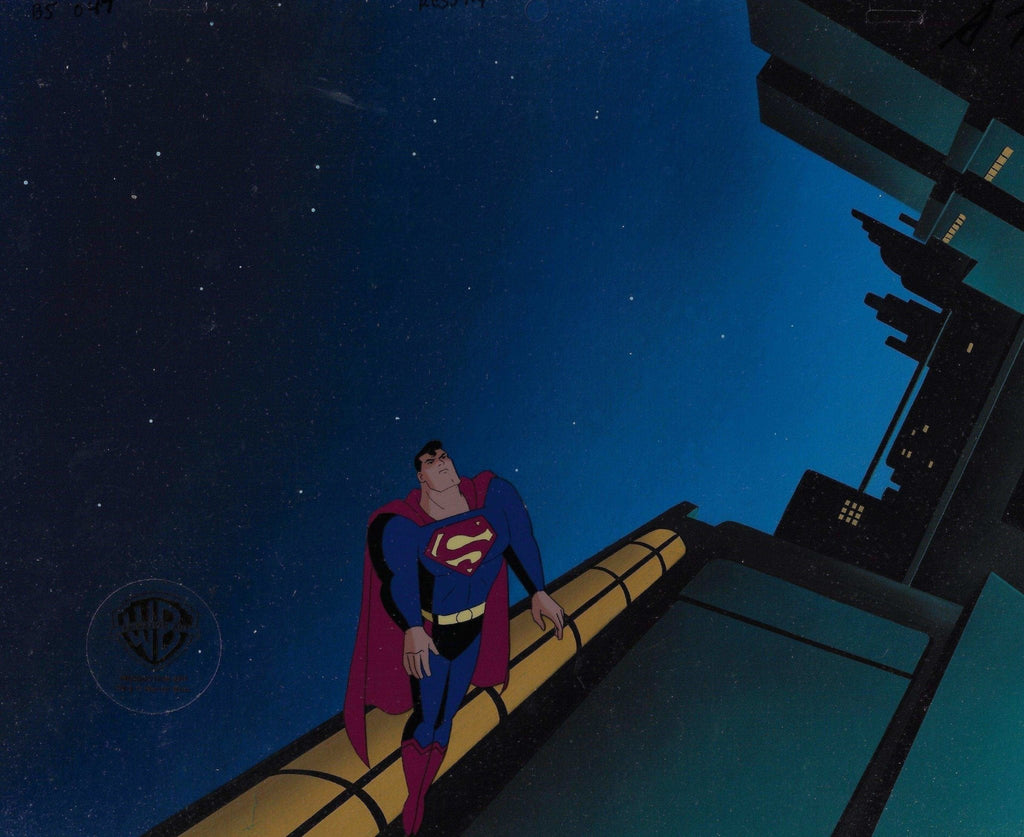 Superman: The Animated Series Production Cel: Superman - Choice Fine Art